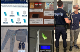 Robó dinero en una despensa, fue detenido y luego intentó escapar de la comisaría