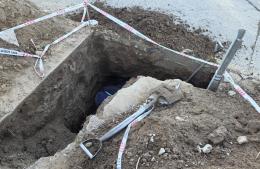 Trabajos de Obras Sanitarias para mejorar el servicio de agua