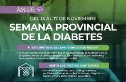 Semana provincial de la diabetes