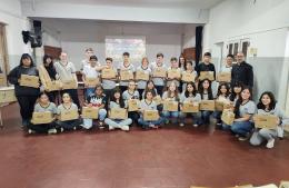 Entregaron 33 netbooks en la Secundaria Nº 1