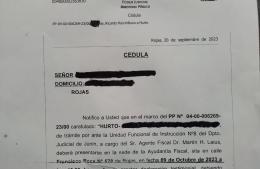 Avanzan las investigaciones y citan a testigos tras el robo de los 15 mil dólares