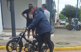 Otro accidente de tránsito que involucran camioneta y moto