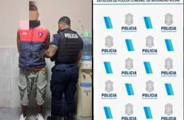 Joven aprehendido por provocar disturbios en la vía pública