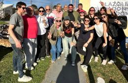 La Juventud Peronista festejó el Día del Niño en la Plazoleta Juan Domingo Perón