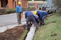 Avanzan las tareas sobre calle Azara