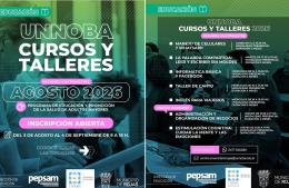 Los cursos y talleres en la UNNOBA siguen activos en el segundo cuatrimestre